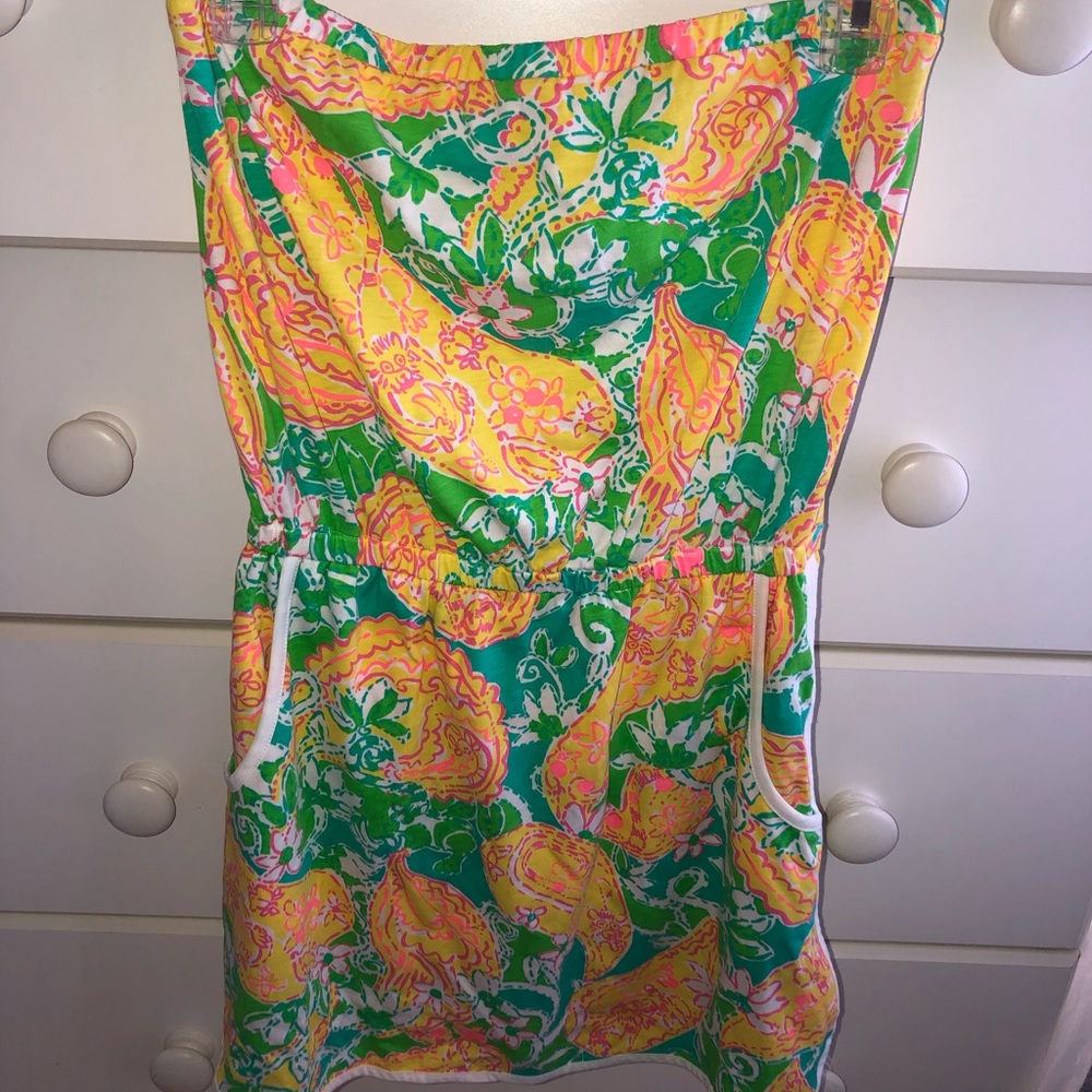LIly Pulitzer Strapless Dress